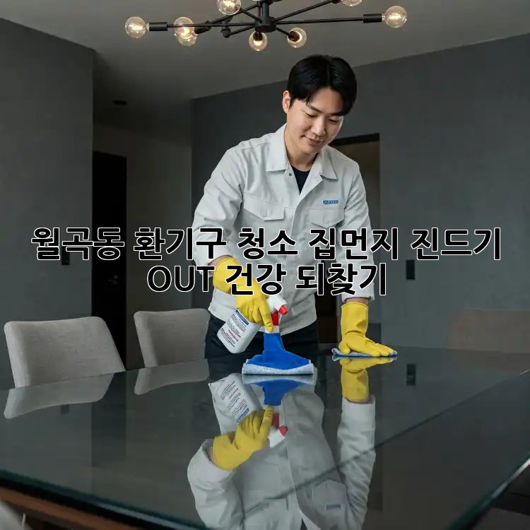 월곡동 환기구 청소🚨: 집먼지 진드기 OUT! 건강 되찾기✨